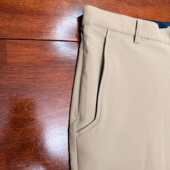 Teren Designs Daily Driver Adventure Pants Mens 32x30 Tan Khaki Stretch Travel - Picture 4 of 12